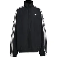 Adidas Originals Giacca di mezza stagione 'Firebird Adilenium' nero / bianco