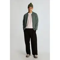 Lyle & Scott Cargo Bomber Collar Cardigan Washed Seaweed Taglia: XXL | Bomber Outlet | Uomo