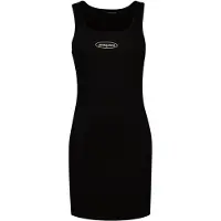 GUESS Jeans Vestito Senza Maniche Slim Rib Embro