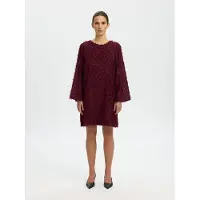 Selected Vestito In Pizzo Donne Viola 34