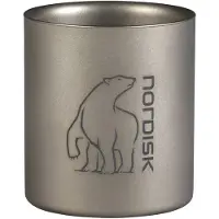 Nordisk Tazza A Doppia Parete Titanio 220ml