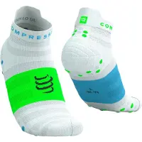 Compressport Pro Racing Socks V4.0 Ultralight Run Low Calze da running (T1 - EU 35-38, grigio)