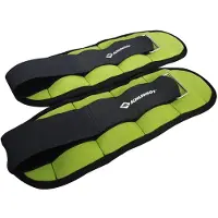 Schildkröt Fitness Weighted Cuffs (2 x 1 kg, grigio)