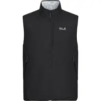 Jack Wolfskin Trail Light Insulation 2in1 Vest Gilet sintetico Uomo (L, nero)