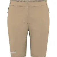 Jack Wolfskin Women's Hikeout Shorts Pantaloncini Donna (46, beige)