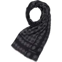 Emporio Armani Sciarpa 'Emporio' grigio