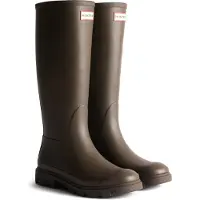 Hunter Downpour Tall Boot Stivali di gomma (43, marrone)