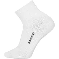 Mammut Everyday Quarter 3-Pack Calze casual (39-41, bianco)