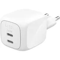 Belkin Caricabatterie Da Parete Usb-c Boostcharge Pro Dual Gan 50w