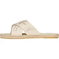 Superdry per donna. WF310221A Espadrillas beige con cinturini incrociati (38), Tessuto, Basso, Nessuno, Casual