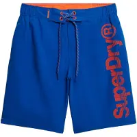 Superdry per uomo. M3010224A Costume da bagno Classic blu (S), Beachwear, Polister riciclato