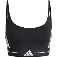 Adidas Reggiseno Sportivo A Bassa Intensità Hyperglam 3 Stripes