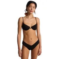 Billabong Women's Sol Searcher Fiji Parte inferiore bikini Donna (S, nero)
