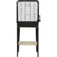 Zolux Birdcage: loft chic con mobili neri