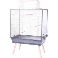 Zolux Gabbia per uccelli Neolife grigio