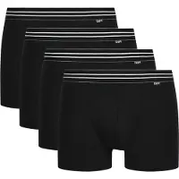 Dim Boxer ECODIM COTON X 4 uomini - Nero - T4