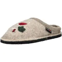 Haflinger Flair Wine Time Scarpe da casa (42, beige)