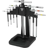 Topeak T-Hex Speed Wrench Set Set attrezzi nero/ metallic