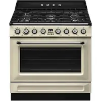 Smeg Cucina A Gas Con Forno Tr90gm 90 Cm 5 Fuochi