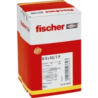 Fischer Group Vite E Tassello N 6x40/7 P 50339 50 Unità