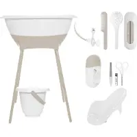 Luma Set da bagno 8 el. Sabbia /