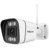 Foscam Telecamera IP V8P 4K 8MP, bianca, con Wi-Fi, per uso esterno