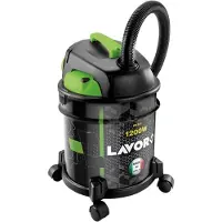 Lavor Bidone Aspiratutto Rudy 1200 S Aspiraliquidi 1200W Nero Verde