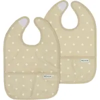 Meyco Baby Bavaglino Gingko 24x33 Cm 2 Unità