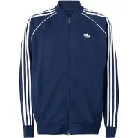 Adidas Giacca di felpa 'SST Adicolor Classics' blu scuro / bianco