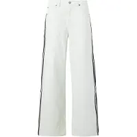 Adidas Jeans FIREBIRD TRACK PANT DENIM donne - Bianco - US 28 / 30