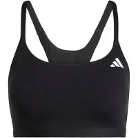 Adidas Reggiseno sportivo 'Opt Ess' nero / bianco