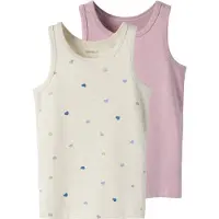 Name it Maglietta intima blu chiaro / blu scuro / talpa / rosa chiaro