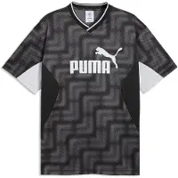Puma Maglietta A Maniche Corte Con Collo A V Ess Block Relaxed Fit
