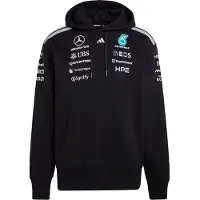Adidas Felpa sportiva 'Mercedes-AMG Petronas Formula 1 Team' blu chiaro / nero / bianco