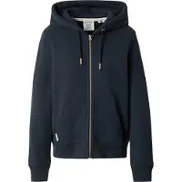 Superdry per donna. W2012672A Felpa Essential Navy con logo (XXL), Casual, Cotone