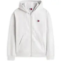 Tommy Hilfiger 90s Badge Zip-thru Hoodie Ice Grey Heather Taglia: L | Giacche leggere Outlet | Uomo | Grigio