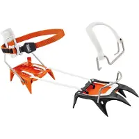 Petzl - Ramponi da scialpinismo - Irvis Hybrid Leverlock Universel in Alluminio - Arancione