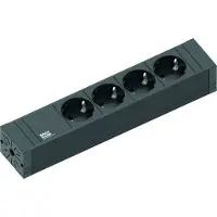Bachmann CONNECT LINE - Stromverteilungseinheit - Ausgangsanschlüsse: 4 - 2 m (420.0017)