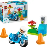 LEGO Motocicletta blu della Polizia