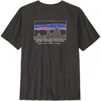 Patagonia 73 Skyline T-Shirt T-shirt Uomo (XXL, nero/grigio)
