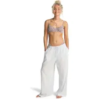 Billabong Women's Beach Bound Pant Pantaloni tempo libero Donna (L, bianco)