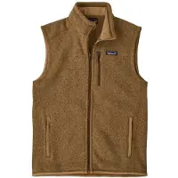 Patagonia Better Sweater Vest Gilet in pile Uomo (XS, marrone)