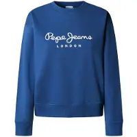 Pepe Jeans per donna. PL5800072 Maglia blu Maty (XS), Casual, Cotone