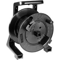Adam hall Avvolgicavo 70225 Nero