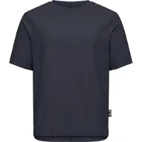 Jack Wolfskin Women's Travel T-Shirt T-shirt Donna (XL, blu)