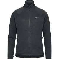 Jack Wolfskin Women's Anytrail Fullzip Giacca in pile Donna (S, nero)