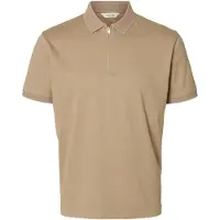 Selected Camicia Polo In Maglia Uomini Marrone M