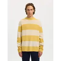 Selected Maglione Girocollo Uomini Giallo S