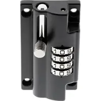 Burg wachter Bullone di bloccaggio l.112mm l.50mm zincato nero - RS 110 C SB