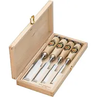 KIRSCHEN Set Di Scalpelli Per Legno 114 Hk 4 Unità